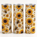 20 oz straight tumbler, with custom design
